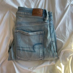 american eagle high rise jeans